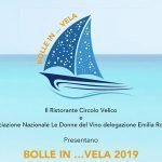Prima tappa: BOLLE IN... VELA 2019 - Giovedì 1 agosto, Ristorante Circolo Velico, Marina di Ravenna