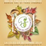 La Fiera del Fungo di Borgotaro anima Borgo Val di Taro (PR) – 14/22 settembre 2019
