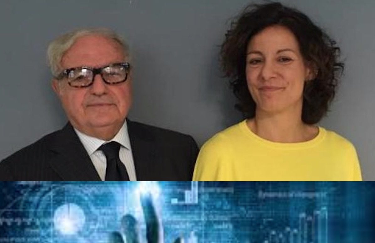 Ministro  Paola Pisano -Innovazione tecnologica e Digitalizzazione- con Achille Colombo Clerici