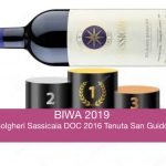 Bolgheri Sassicaia DOC 2016 Tenuta San Guido, 1° al BIWA 2019