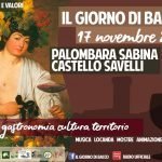 Palombara Sabina, “Il Giorno di Bacco” anima lo splendido Castello Savelli – 17 novembre