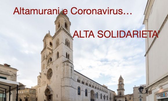 Pietro Ninivaggi per le famiglie più bisognose dei Comuni di Altamura e Irsina