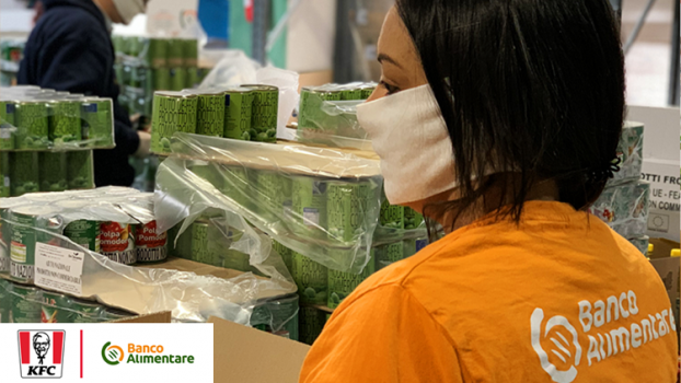 Kentucky Fried Chicken dona 50.000 dollari al Banco Alimentare