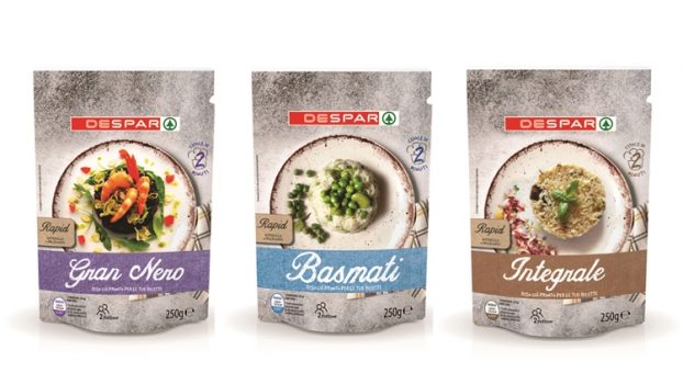 DESPAR lancia i risi Rapid: Basmati, Integrale e Gran Nero