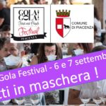 PIACENZA 2020 GOLA GOLA FOOD and PEOPLE FESTIVAL  2020 con la mascherina