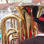 Gallo Rosso in Piazza Walter a Bolzano per la Festa del Ringraziamento