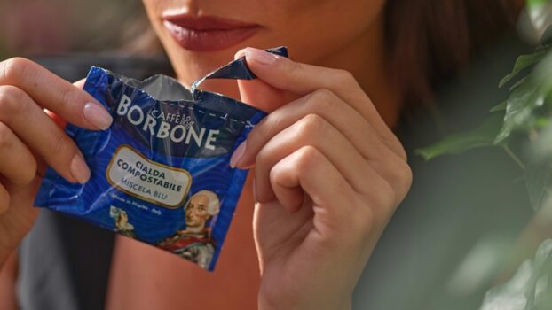 Caffè Borbone, il nuovo confezionamento che assicura il profumo del caffè appena tostato