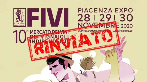 Mercato dei Vini FIVI: rinviato al 2021 l’evento di Piacenza, appuntamento nelle cantine