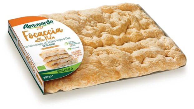 Molino Spadoni presentala Focaccia alla Pala Biologica Almaverde Bio