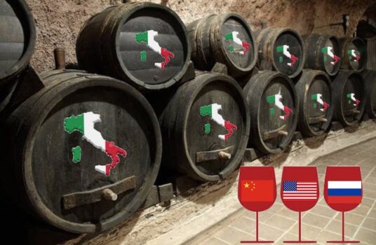 CINA, USA e RUSSIA : NUOVE POSSIBILITA’ DA COGLIERE PER EXPORT VINO ITALIANO