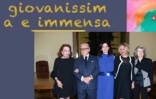 Raffaella Curiel nel libro strenna “Giovanissima e Immensa”