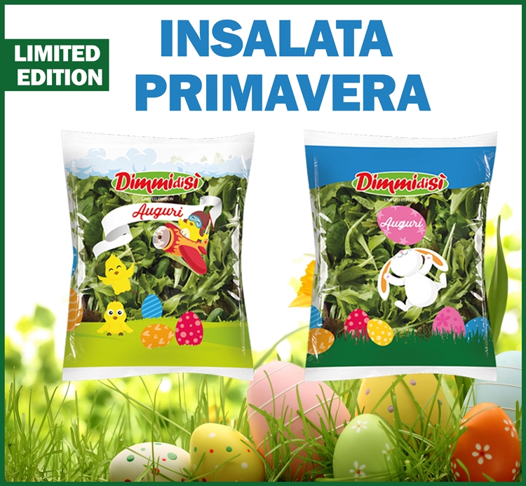 DimmidiSì lancia la nuova insalata Primavera Limited Edition