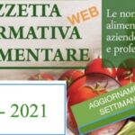 N° 9 - Gazzetta Normativa Alimentare Web - Settimana 8/3/2021 – 13/3/2021 by Newsfood.com