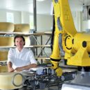 Inaugurato ieri il nuovo magazzino robotizzato Brazzale, i robot esaltano la stagionatura del formaggio