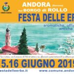Festa delle Erbe Aromatiche, Officinali e Antiche Piante" 15 - 16 Giugno 2019