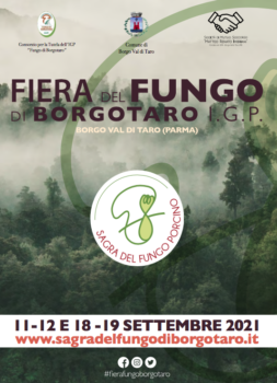 A Borgotaro c’è una star! Il Fungo Porcino IGP 11/19 sett