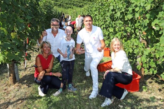 Successo per la 10a edizione della Vendemmia Solidale pro Lilt, Moreno Morello mattatore