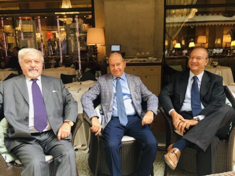 ACHILLE COLOMBO CLERICI INCONTRA MARCO GRASSO CANDIDATO DELLA LISTA LEGA SALVINI