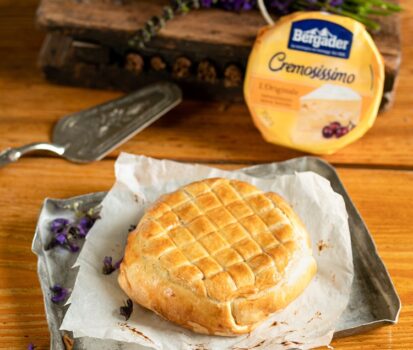 Cremosissimo Bergader in crosta dello chef De Pra