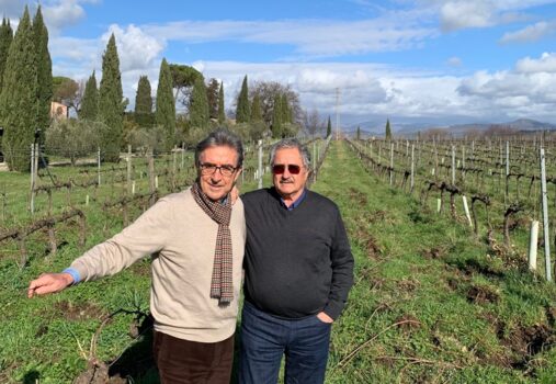 Serafino D’Ascenzi e Riccardo Cotarella, una nuova sinergia nata da una lunga amicizia