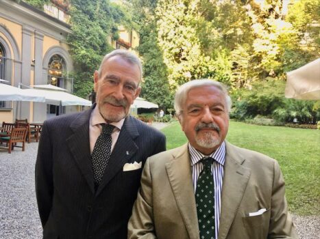 Achille Colombo Clerici incontra Franco De Angelis candidato della Lista Civica Bernardo al Comune di Milano