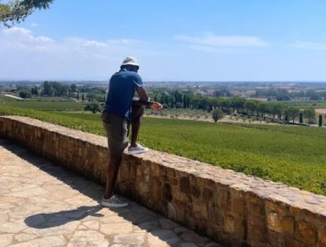 King Lebron James in visita da Monteverro