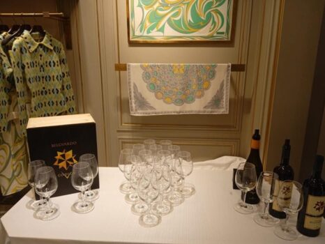 I vini di Tenuta Belguardo alla Vendemmia di Roma nella boutique di Emilio Pucci