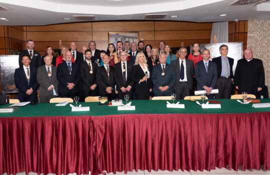 Grande successo per la celebrazione del 209° Anno Accademico dell’Accademia Tiberina e per il 70° della Unione della Legion d’Oro