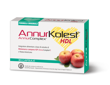 ANNURKOLEST con mela annurca campana IGP, il rimedio naturale per il controllo del colesterolo