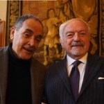 IL SENATORE FRANCO MIRABELLI CANDIDATO DEL PD AL SENATO NEL COLLEGIO DI MILANO INCONTRA ACHILLE COLOMBO CLERICI