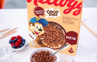 Kellogg Italia presenta i Coco Pops al gusto di nocciola