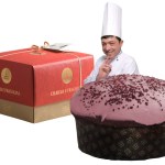 Panettone Fiasconaro Ciliegia e Fragolina, con essenza di menta e note di cioccolato rosa 