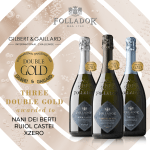 GILBERT & GAILLARD 2022, gli Spumanti D.O.C.G. di Follador Prosecco conquistano tre “DOUBLE GOLD”