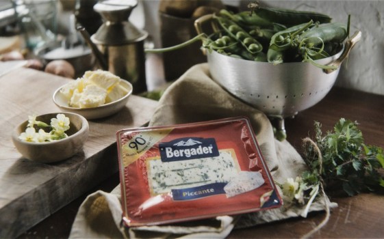 Una favola di zuppa con Edelpilz Bergader