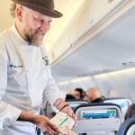 Bergader Italia compagna di viaggio di Air Dolomiti con lo chef Riccardo De Pra