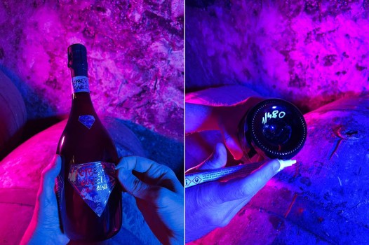 Lo Champagne disegnato con l’Intelligenza Artificiale