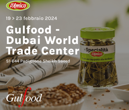 D’Amico porta l’eccellenza italiana a Gulfood 2024 – Dubai World Trade Center 19 – 23 febbraio