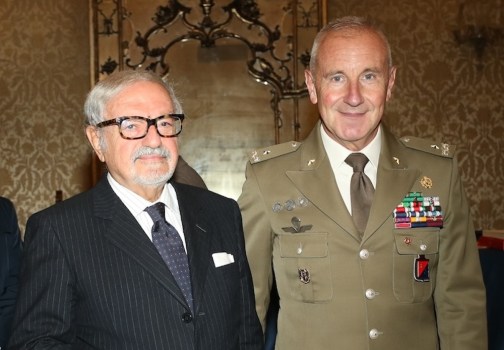 Cerimonia di avvicendamento al Comando Esercito Lombardia a Palazzo Cusani
