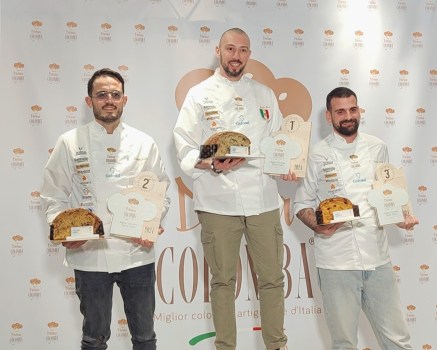 La migliore colomba salata 2024 è di Davide Muro dell’Antica Pasticceria Castino di Pinerolo, primo premio al concorso Divina Colomba