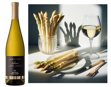 La combo di Pasqua: Sylvaner Aristos e asparagi