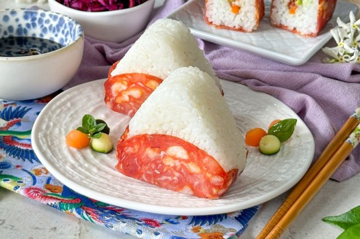 Sushi all’italiana con Citterio e Papillamonella