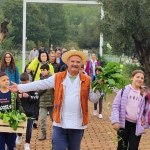 Peppe Zullo racconta il cibo della longevità felice a Myrta Merlino su Canale 5