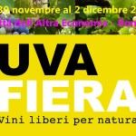Dal 30 novembre al 2 dicembre ritorna a Roma “Uva Fiera”, nella Città dell’Altra Economia
