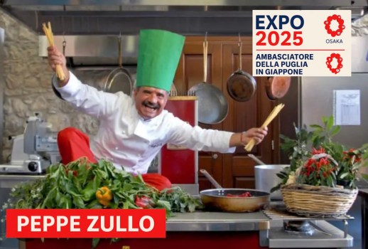 Peppe Zullo all’Expo 2025 di Osaka: la Puglia protagonista tra sostenibilità e cultura mediterranea