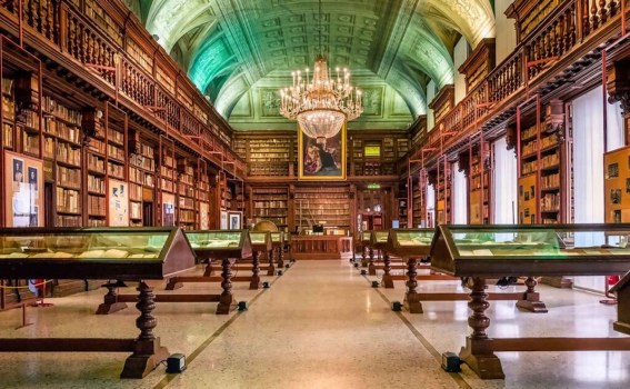 I luoghi di Milano:  la Sala Maria Teresa della Biblioteca Nazionale Braidense