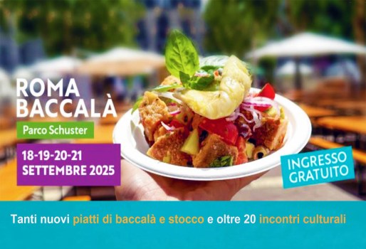 Roma Baccalà, il cibo come benessere del corpo e dello spirito per l’Anno Santo 2025