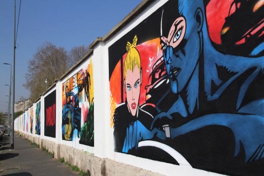 I luoghi di Milano: DISTRETTO DEL FUMETTO, MUSEO ALL’APERTO