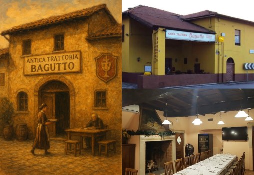 L’ANTICA TRATTORIA BAGUTTO DOVE PASSATO E PRESENTE SI INCONTRANO