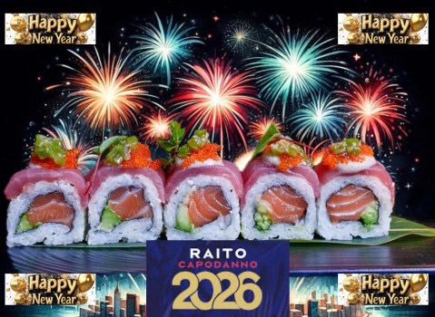 Raito Fantastic Fusion – Capodanno 2026 all you can eat a Milano