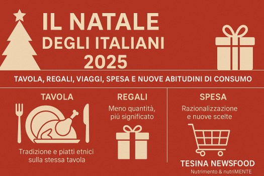 Il Natale degli Italiani 2025: spesa, tavola, regali, viaggi e nuove abitudini